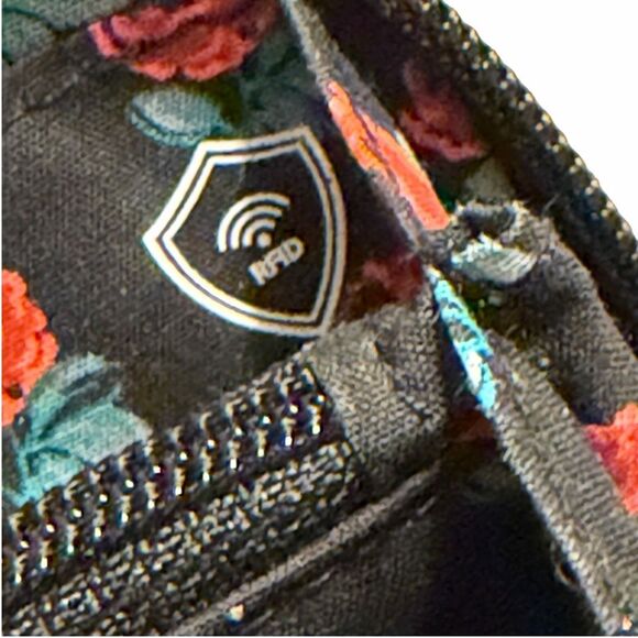 Vera Bradley Black Petite Wallet - Picture 13 of 13